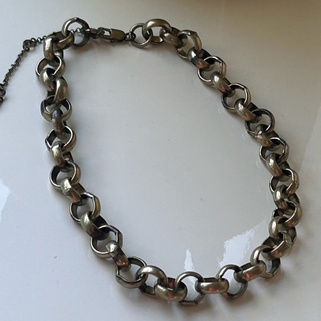 Kenneth Cole GoldPewter Elegant Gold Chain Necklace 12$